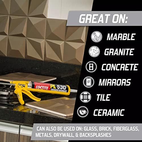Loctite PL530 Mirror Marble Granite Adhesive