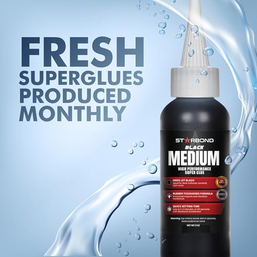 Starbond Black Medium CA Glue