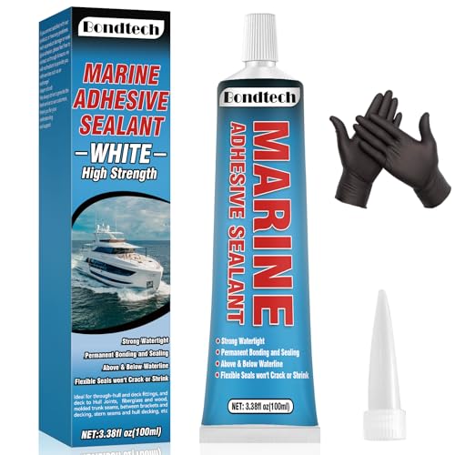 Bondtech Marine Sealant High-Strength White Adhesive