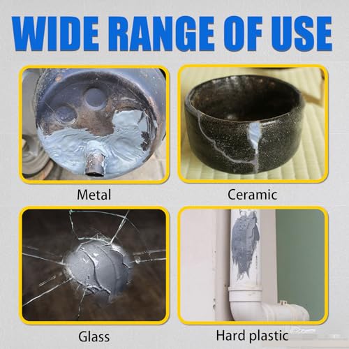 SingsenFast Drying Heavy Duty Metal Epoxy Repair Glue 2 Pack 564oz