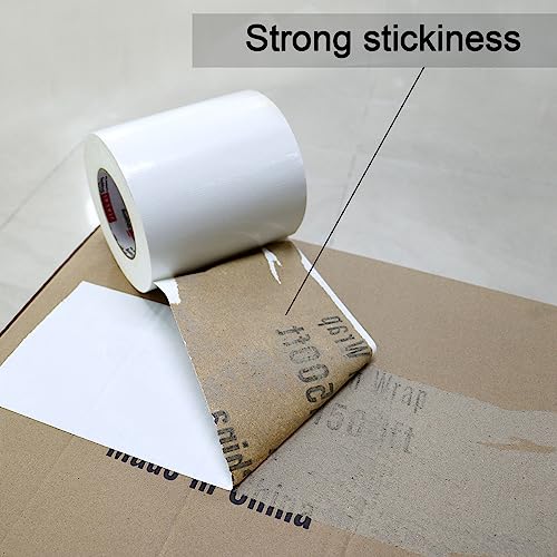 6 Heavy Duty White Duct Tape Waterproof UV Resistant