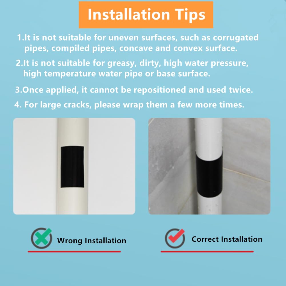 QuickSeal Water-Resistant Patch Seal Tape