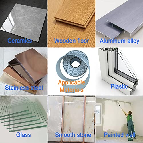 TOUSA White Caulk Tape Waterproof Self-Adhesive