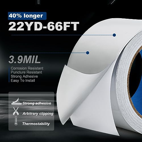 Professional Heavy Duty Aluminum Foil Duct Tape for HVAC More