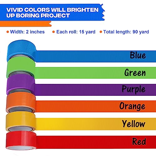 Colored Duct Tape Easy-Wearable