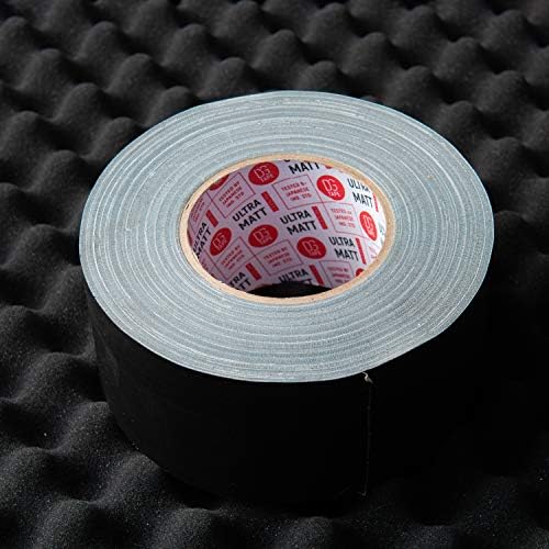 DGTAPE 2in X 60ya - Black UltraMATT Gaffer Tape