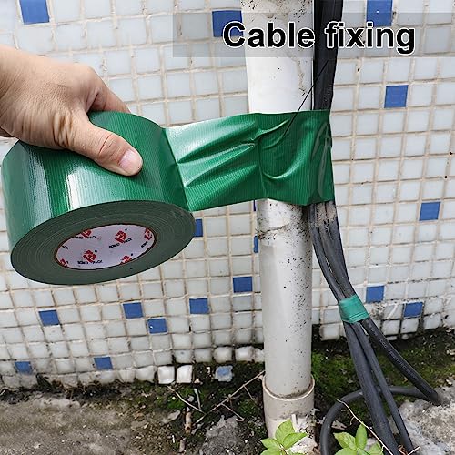 3-Inch Green Duct Tape Waterproof Durable