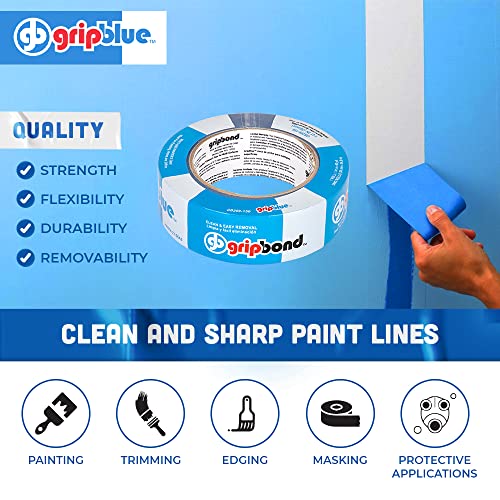 GripBlue Blue Painters Tape 15 Inch Wide Roll