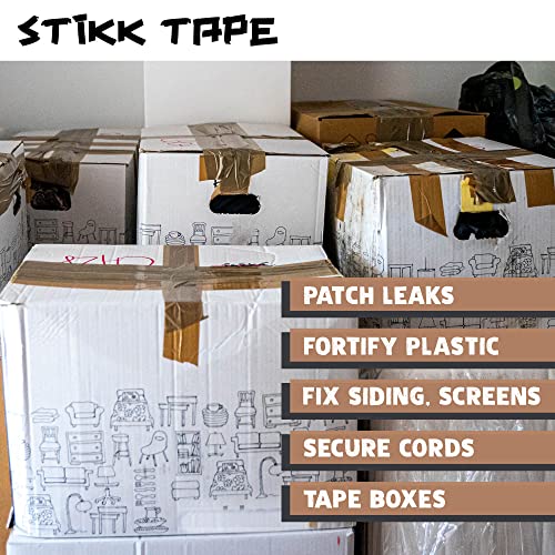 STIKK Duct Tape Heavy-Duty Repair Solution for Small Projects