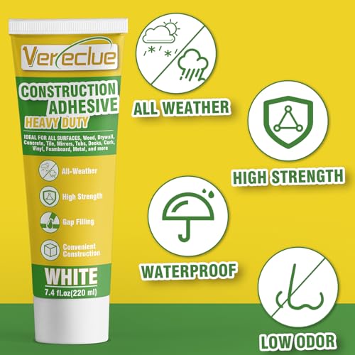 Vereclue Heavy-Duty Construction Adhesive Tile More