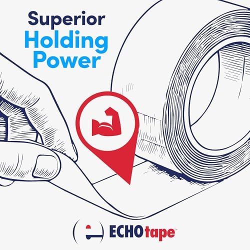 ECHOtape DC-M194A Double-Sided polyester tape Cold Weather Performance