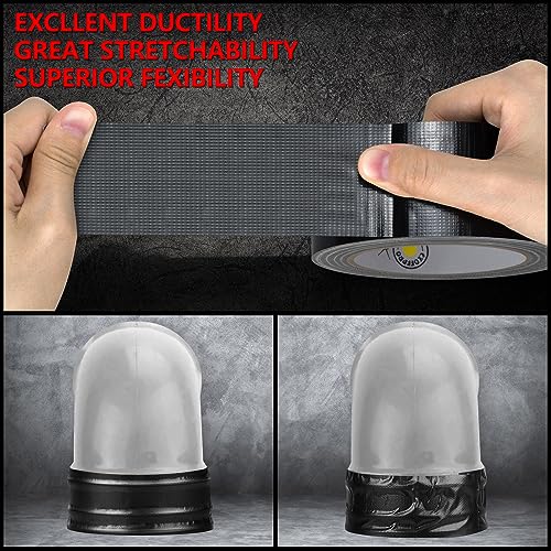 Heavy Duty Duct Tape 188 in x 20 Yard Black