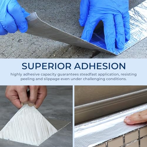Waterproof Aluminum Butyl Tape for leak repair durability