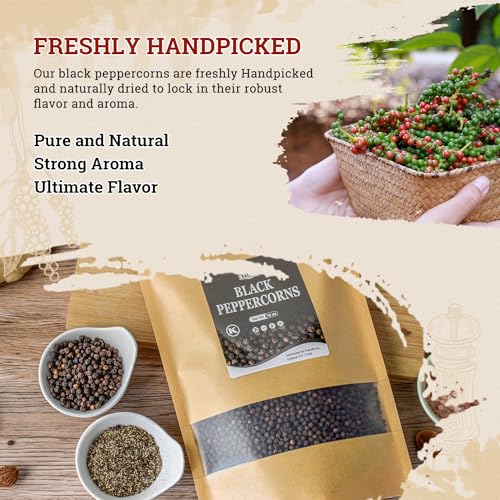 52USA Black Peppercorns Pink Himalayan Salt Set