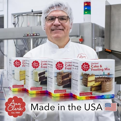 Ann Clark Gourmet Yellow Cake Chocolate Mousse Frosting Mix
