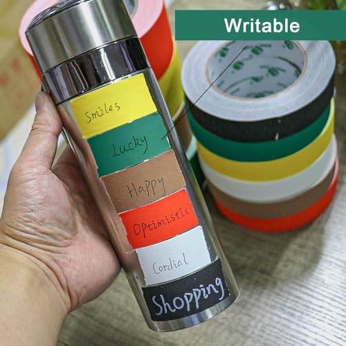 BOMEI PACK 1 inch x 20 yards Gaffer Tape Non-reflective No Residue