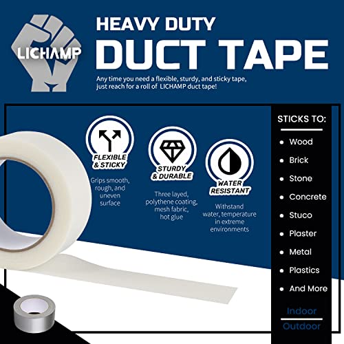 Durable 2-Inch Duct Tape Waterproof Easy to Use