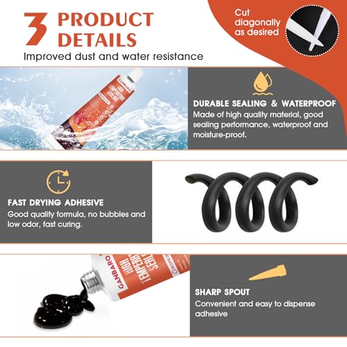 Safe High-Temperature Silicone Adhesive for Cooking More