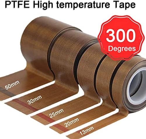 051-Inch x 33 Feet PTFE Heat Resistant Tape