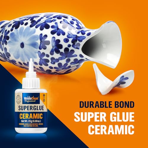 Instant Waterproof Super Glue for Ceramics and Porcelain