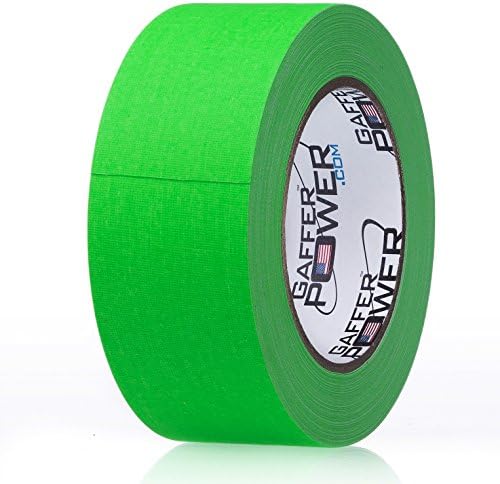 Professional Fluorescent Green Gaffer Tape