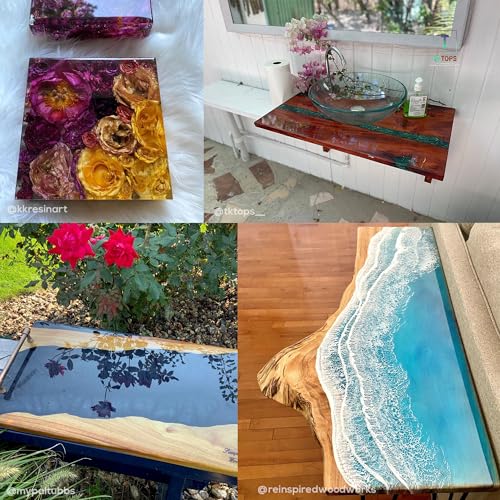 Superclear 64oz Epoxy Resin USA-Made Food Grade Bar Surface Coating