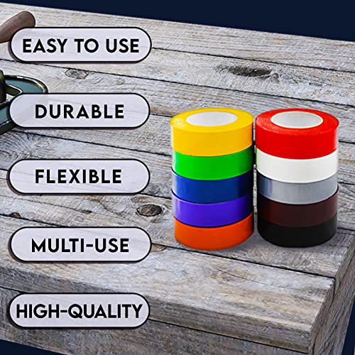 Color-coded electrical tape