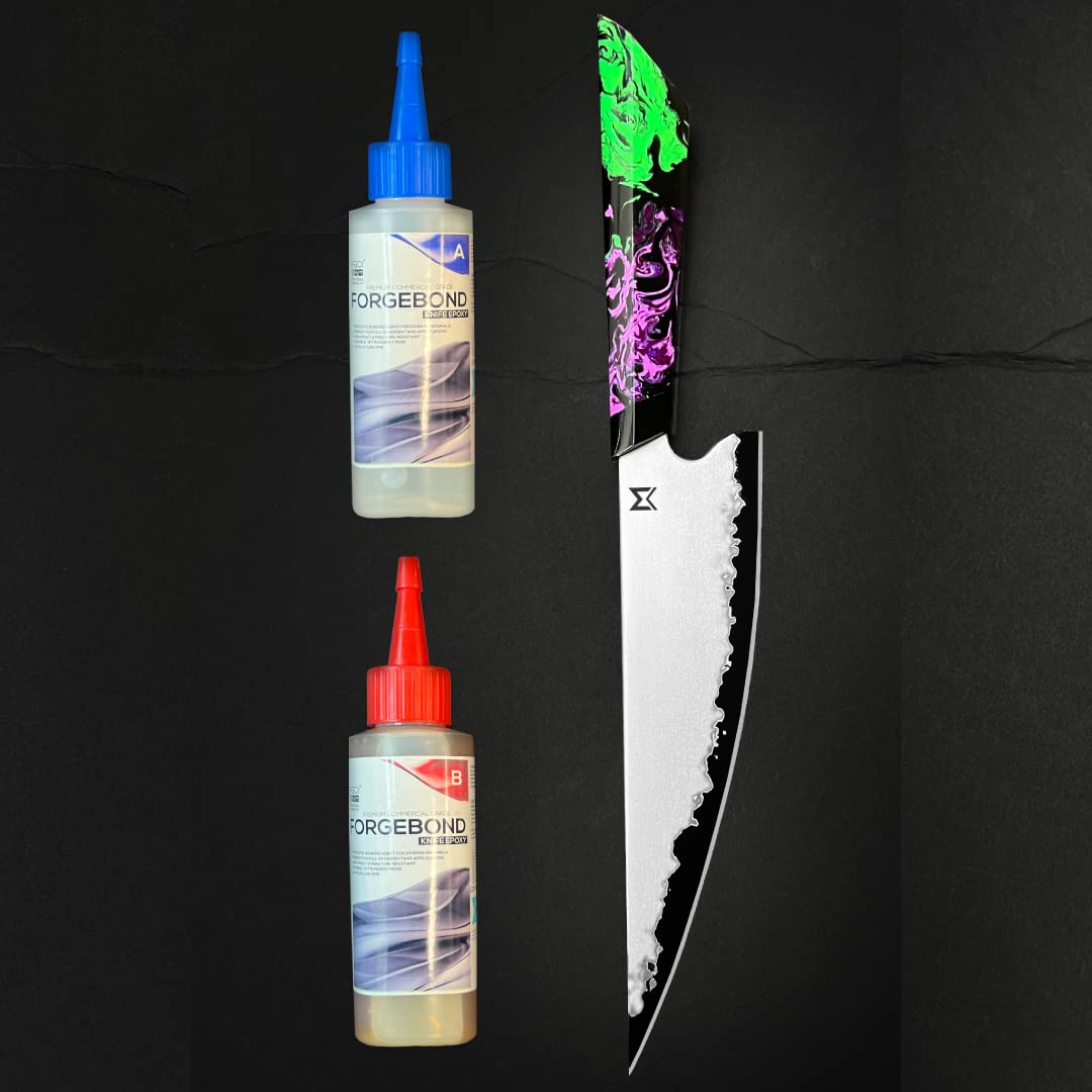 8-Ounce Forge Bond Epoxy for Knife Handles FullHidden Tang