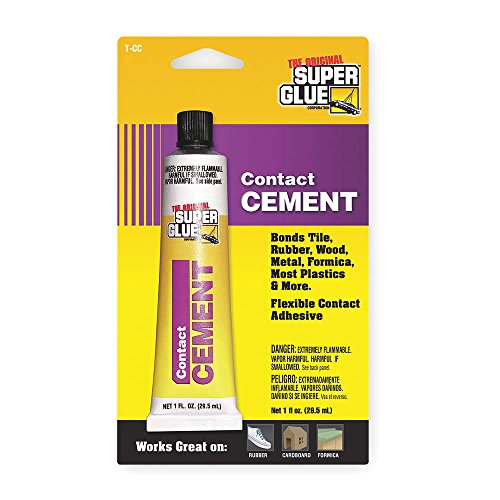 Super Glue Contact Cement Clear 1 Oz Tube