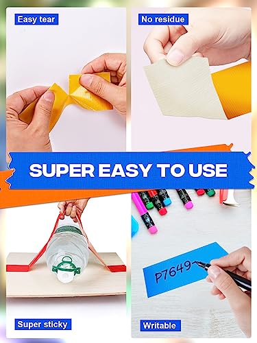 Colored Duct Tape Easy-Wearable