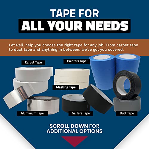 Perfect for Repairs Duct Tape Black Heavy Duty Waterproof
