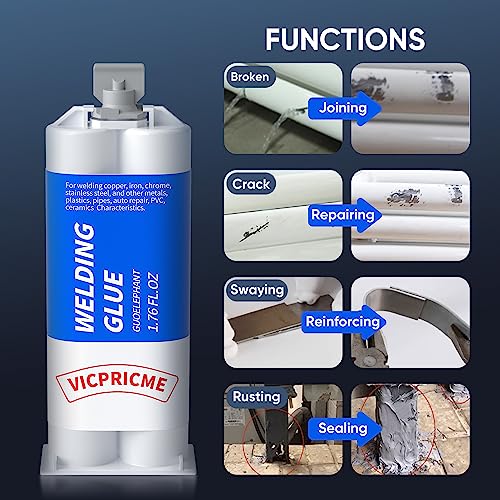 Vicpricme EP1001 Strong Metal Epoxy Weld Glue