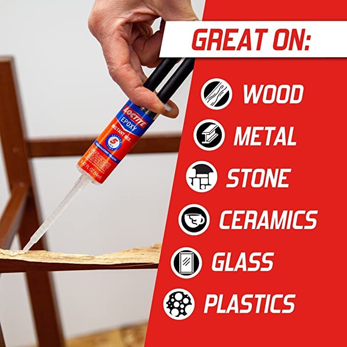 Loctite Epoxy Instant Mix 5-Min Tile Epoxy Adhesive in 6