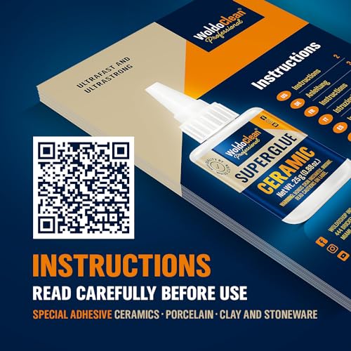 Instant Waterproof Super Glue for Ceramics and Porcelain