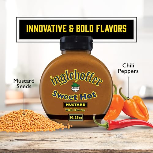 Sweet Spicy Hot Honey Mustard on Hand