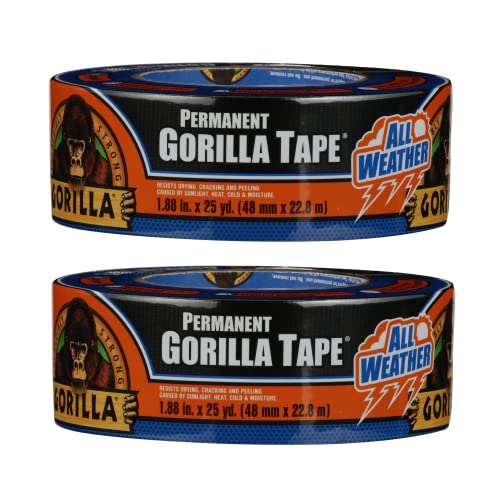 Gorilla All Weather Outdoor Waterproof Duct Tape Pack of 2