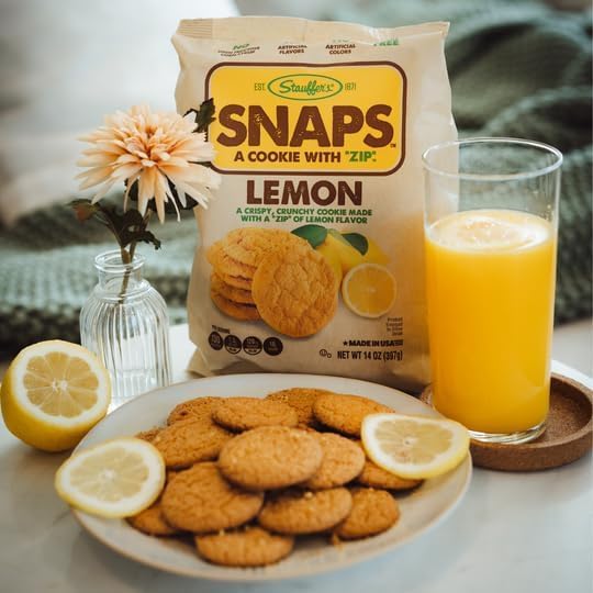 Stauffers Original Recipe Lemon Snaps 14 oz Bags 3 or 4 bags