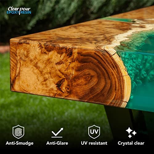 Ready to Transform Your Countertops with Clear Pour Epoxy Resin Kit