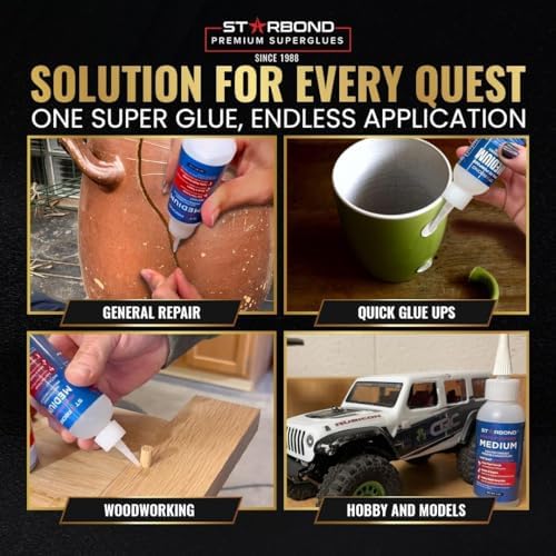 Perfect Medium CA Glue for Woodworking More