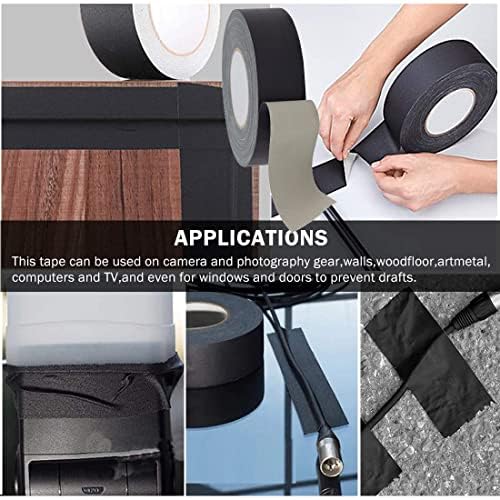 10FT Professional Gaffer Tape Non-Reflective Durable Masking Tape