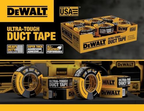 DEWALT Ultra-Tough Duct Tape 188in x 30yd