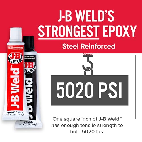 J-B Weld Original Epoxy Steel Reinforced Dark Grey - 2 Pack