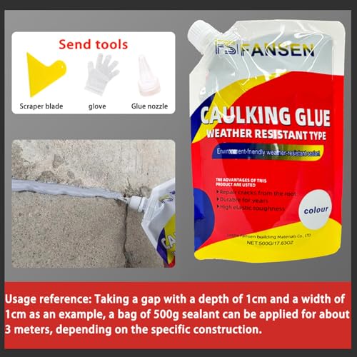 Quick-Drying Concrete Crack Repair Sealant