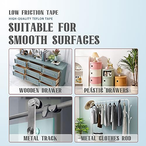 Low Friction Drawer Tape 05inx33ft