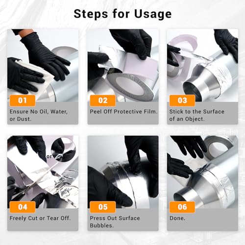 PowerScale High-Tech Duct Tape for HVAC Metal Repair More