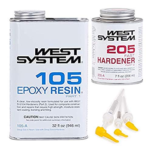 West System 105A Epoxy Resin 32 Fl Oz Bundle
