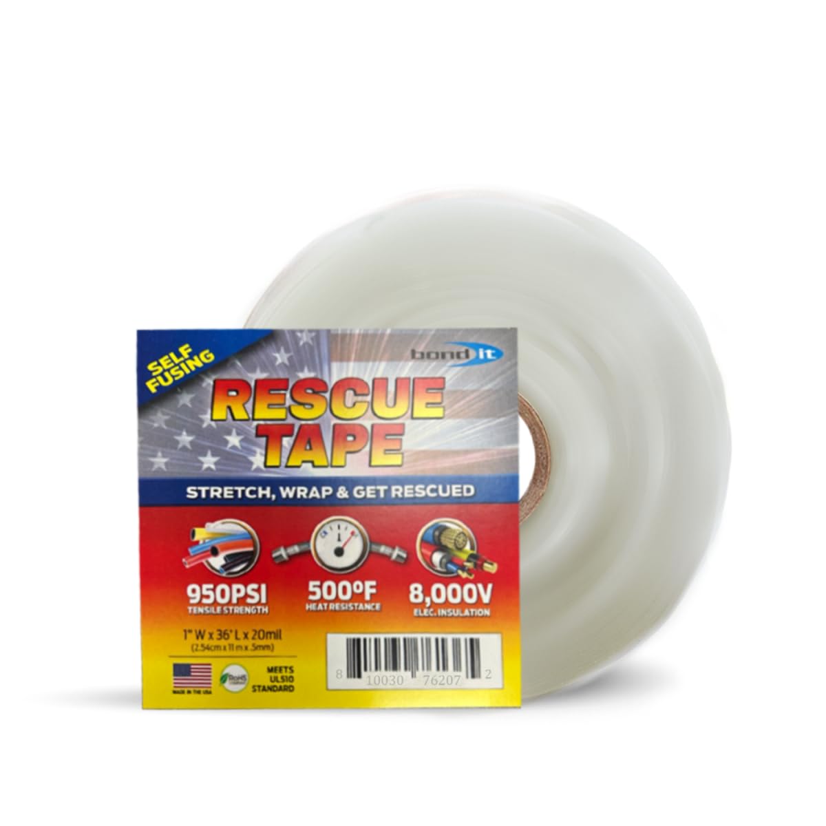 Secure Silicone Tape for Plumbing Emergency Repairs