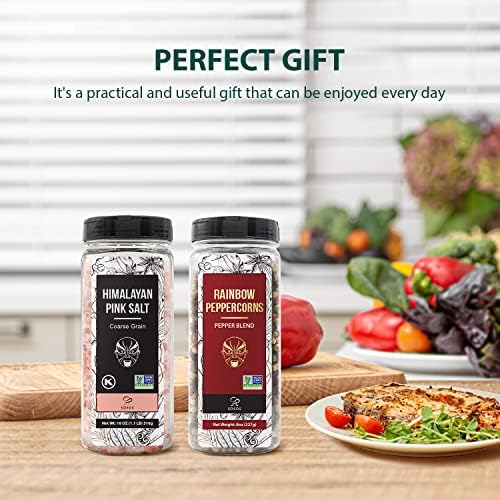Himalayan Pink Salt Rainbow Peppercorn Refills