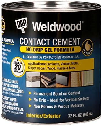 Quick-Drying Gel for Caut-Using DAP Contact Cement
