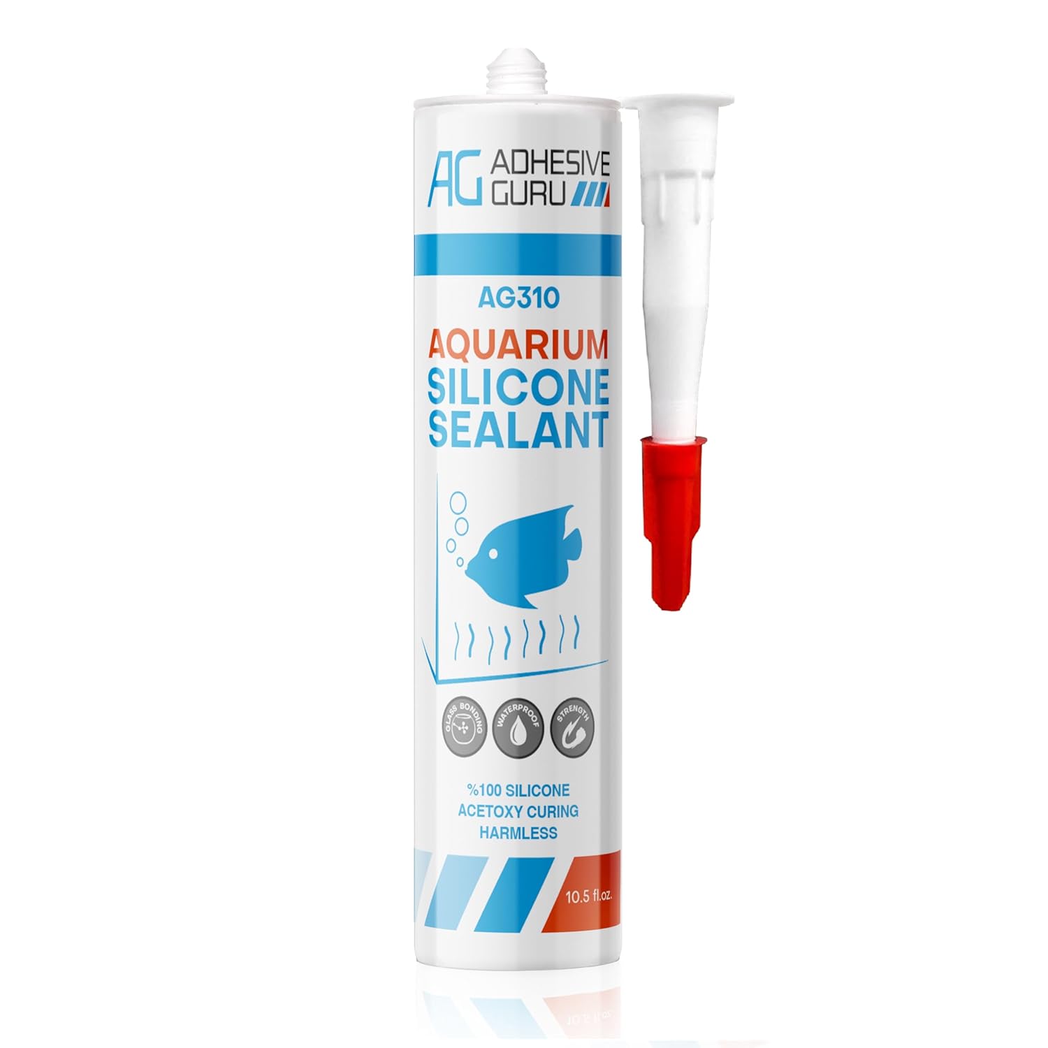 105 fl oz 100 Silicone Aquarium Sealer Waterproof Fast-Curing Strong Bond